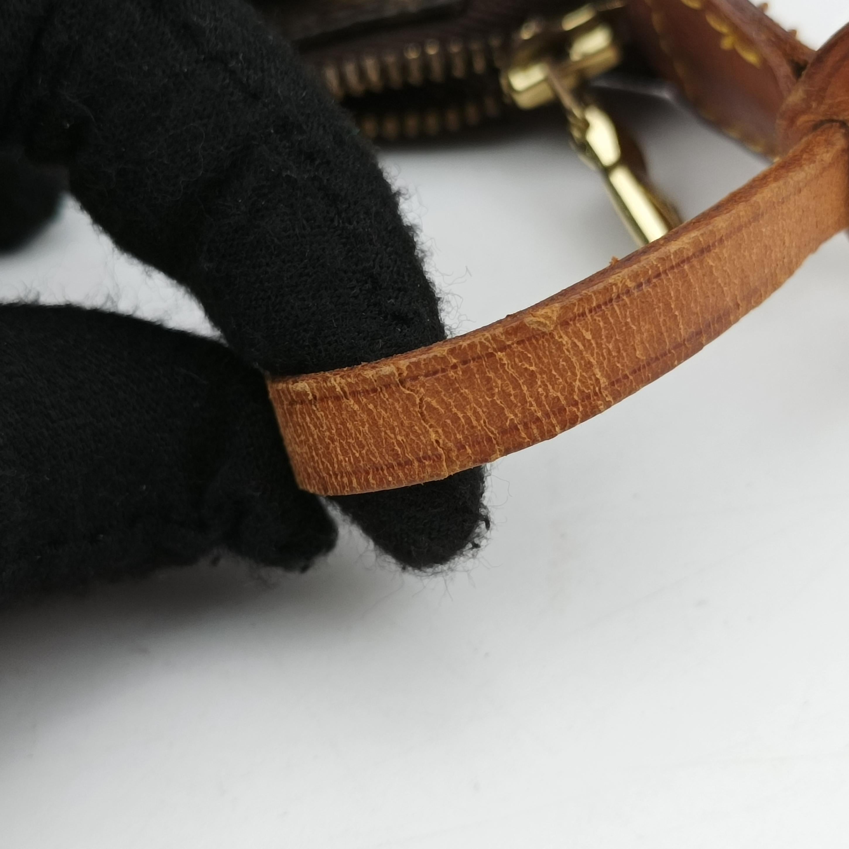 Secondhand Louis Vuitton Monogram Graffiti Pochette Accessoires Brown×Argent Monogram Graffiti M92192 handbag | stylenewstar