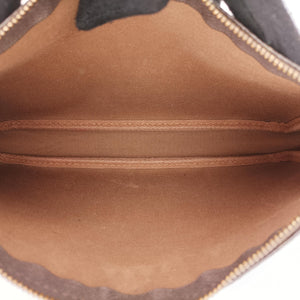 Secondhand Louis Vuitton Monogram Graffiti Pochette Accessoires Brown×Argent Monogram Graffiti M92192 handbag | stylenewstar