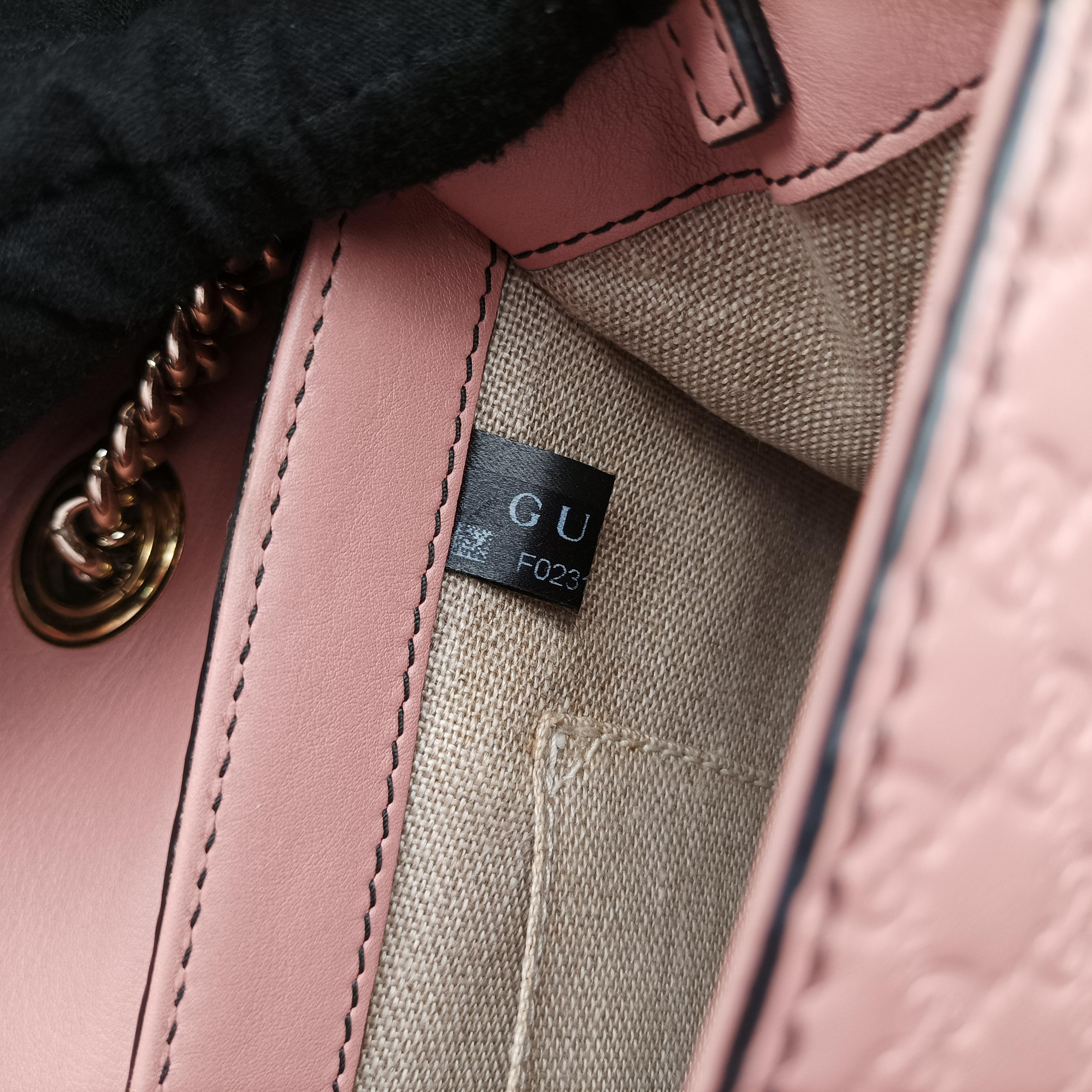 Vintage Gucci Emily Pink Leather 449635 shoulderbag | stylenewstar