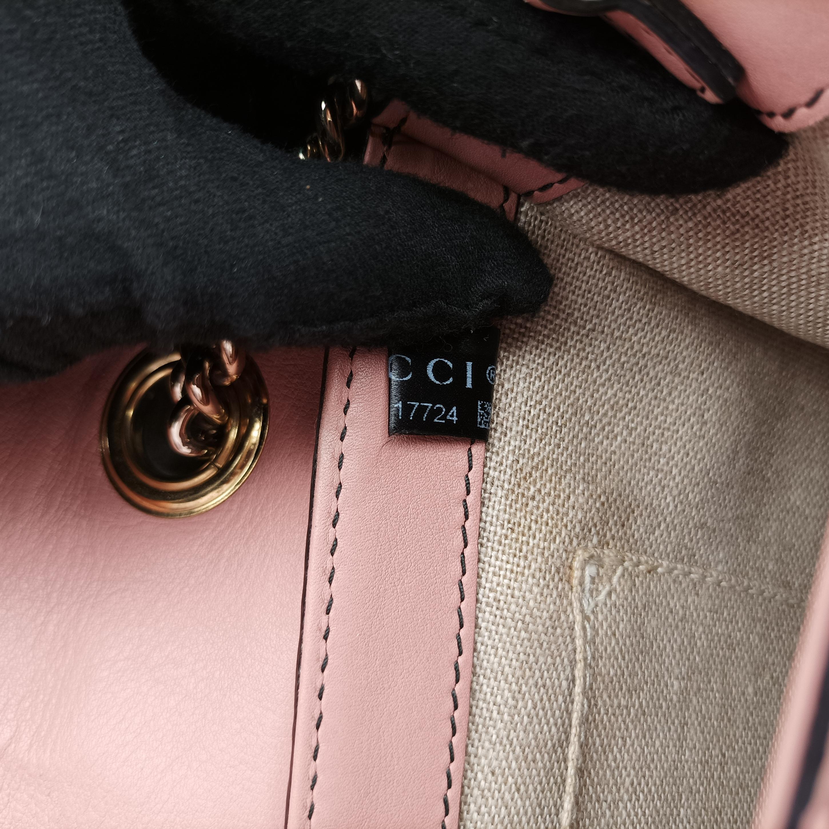 Vintage Gucci Emily Pink Leather 449635 shoulderbag | stylenewstar