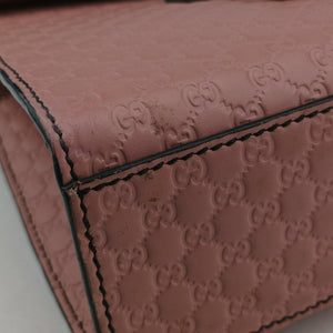 Vintage Gucci Emily Pink Leather 449635 shoulderbag | stylenewstar