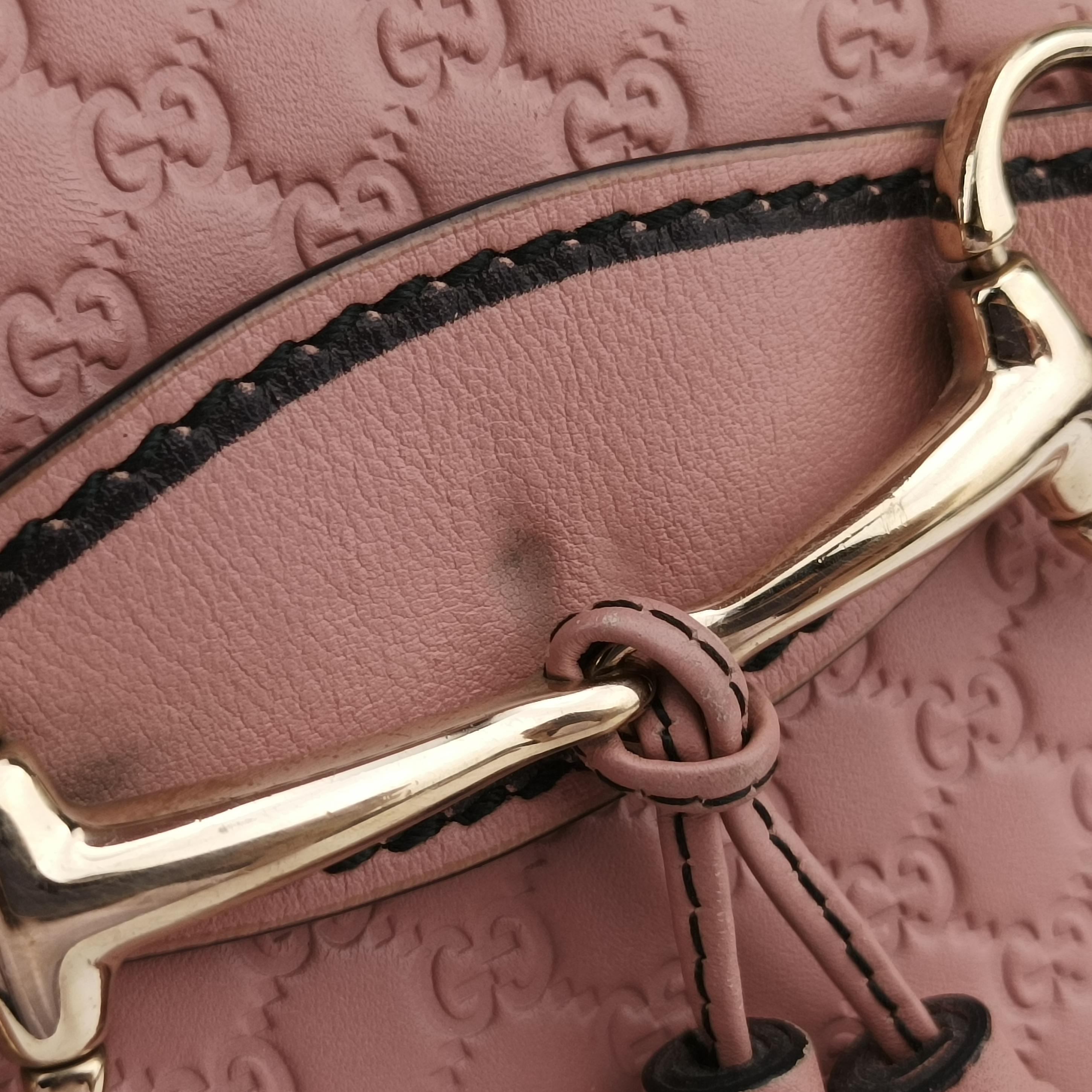 Vintage Gucci Emily Pink Leather 449635 shoulderbag | stylenewstar