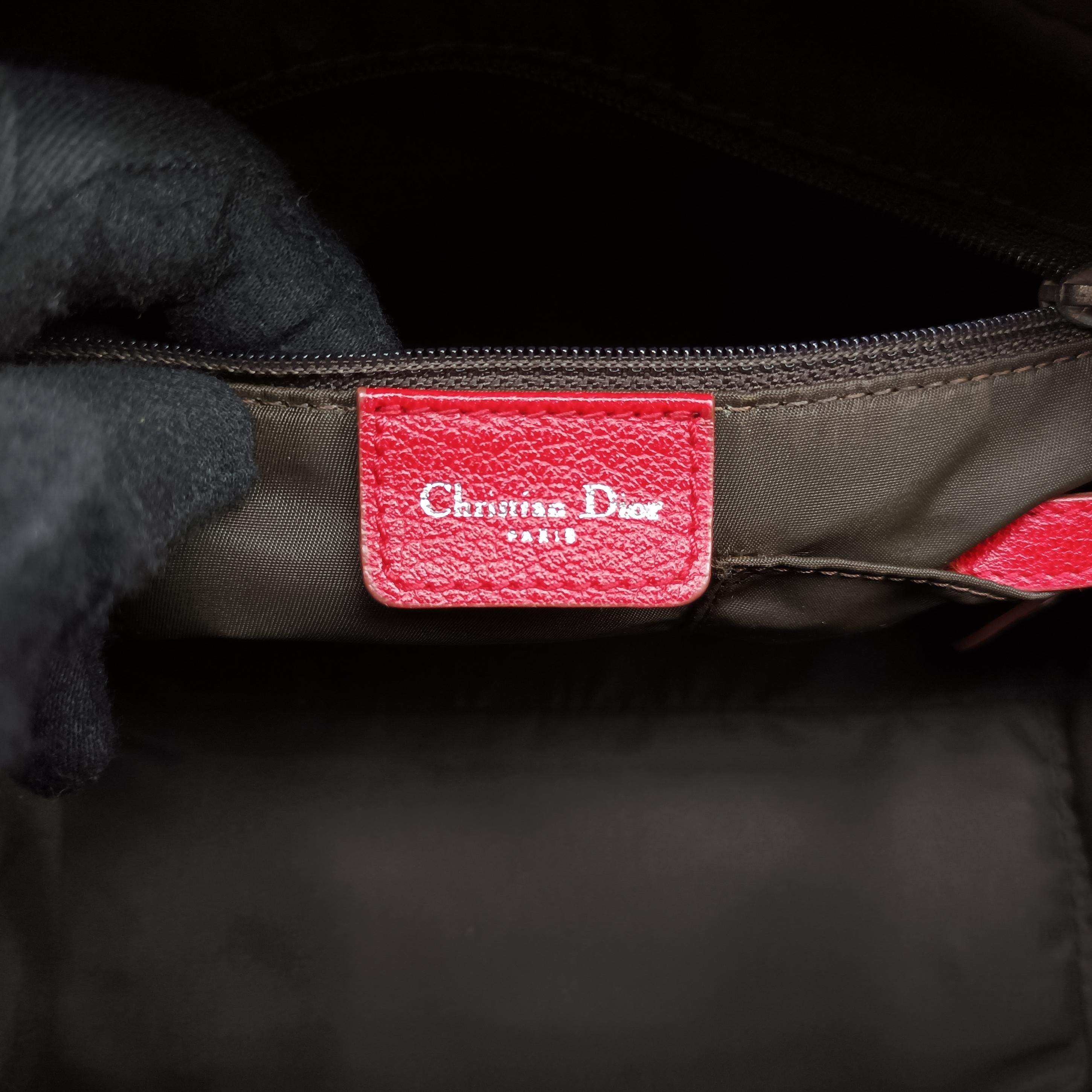 Secondhand Christian Dior Rasta Bowler beige×Multicolour Canvas × Leather  handbag | stylenewstar