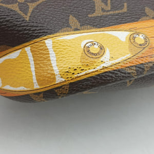 Pre-owned Louis Vuitton Neverfull MM Summer Trunk brown×Multicolor Monogram Canvas M41390 shoulderbag | stylenewstar