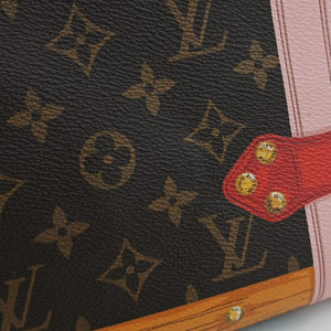 Pre-owned Louis Vuitton Neverfull MM Summer Trunk brown×Multicolor Monogram Canvas M41390 shoulderbag | stylenewstar