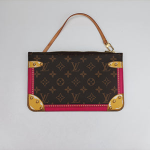 Pre-owned Louis Vuitton Neverfull MM Summer Trunk brown×Multicolor Monogram Canvas M41390 shoulderbag | stylenewstar