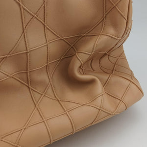 Pre-owned Christian Dior Granville Beige lambskin  handbag | stylenewstar