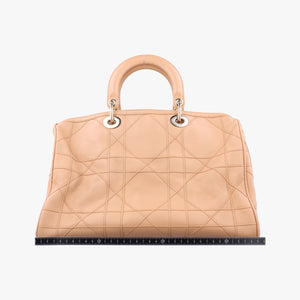 Pre-owned Christian Dior Granville Beige lambskin  handbag | stylenewstar