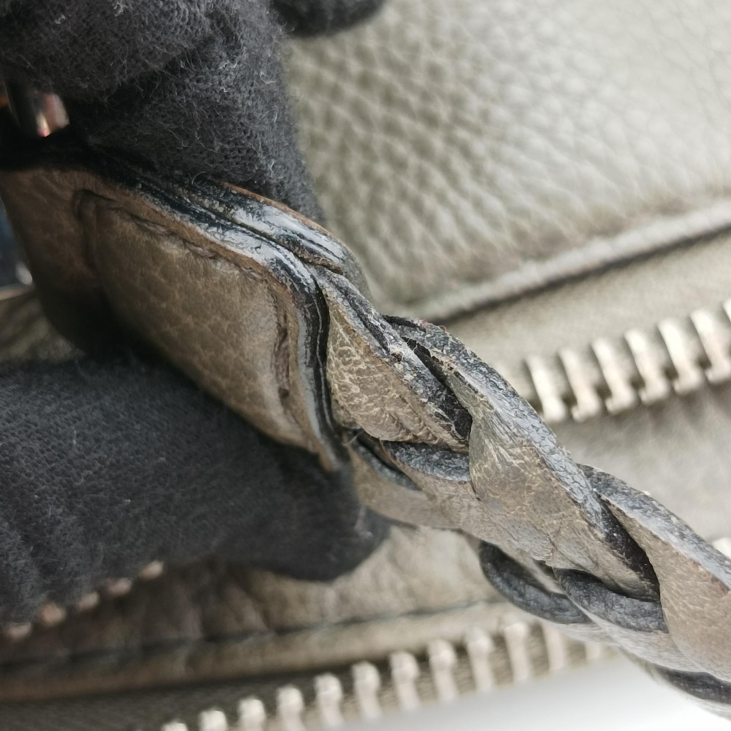 Pre-owned Gucci Medium Bamboo Green Leather 232959 handbag | stylenewstar