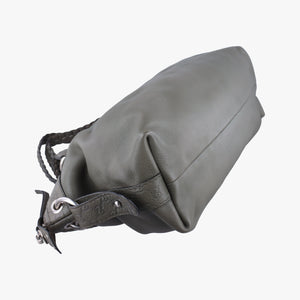 Pre-owned Gucci Medium Bamboo Green Leather 232959 handbag | stylenewstar