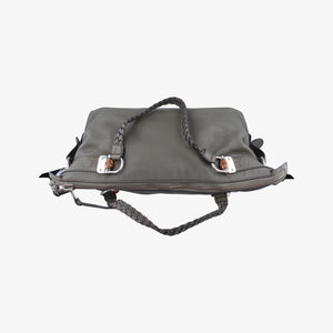 Pre-owned Gucci Medium Bamboo Green Leather 232959 handbag | stylenewstar