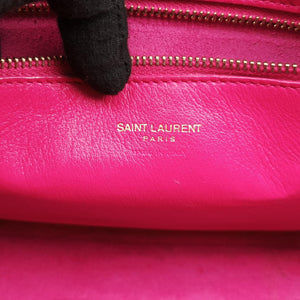 Vintage Yves Saint Laurent baby Cabas Rose Leather 357395 handbag | stylenewstar