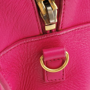 Vintage Yves Saint Laurent baby Cabas Rose Leather 357395 handbag | stylenewstar