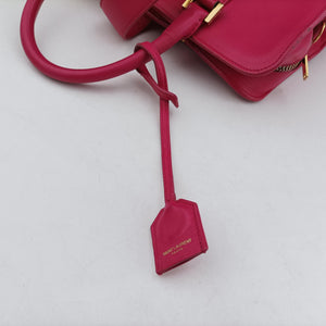 Vintage Yves Saint Laurent baby Cabas Rose Leather 357395 handbag | stylenewstar