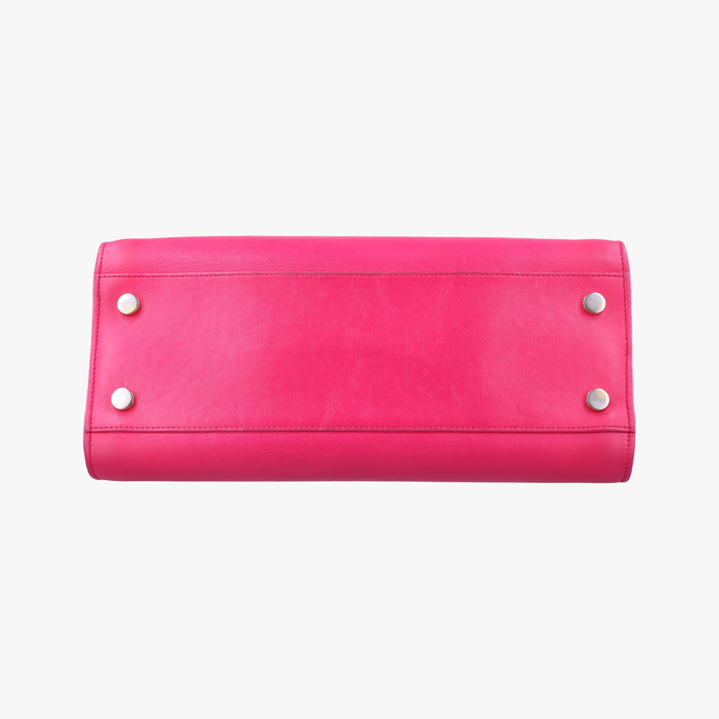 Vintage Yves Saint Laurent baby Cabas Rose Leather 357395 handbag | stylenewstar