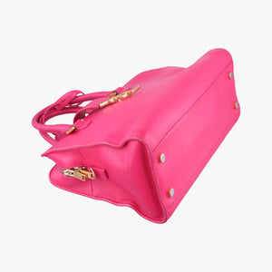 Vintage Yves Saint Laurent baby Cabas Rose Leather 357395 handbag | stylenewstar