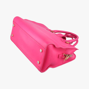 Vintage Yves Saint Laurent baby Cabas Rose Leather 357395 handbag | stylenewstar