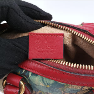 Pre-owned Gucci GG Blooms beige×Multicolour PVC coated canvas 546312 shoulderbag | stylenewstar
