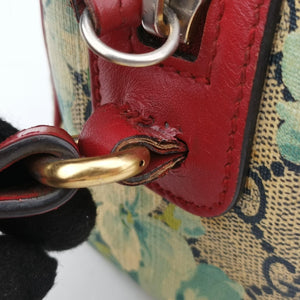 Pre-owned Gucci GG Blooms beige×Multicolour PVC coated canvas 546312 shoulderbag | stylenewstar