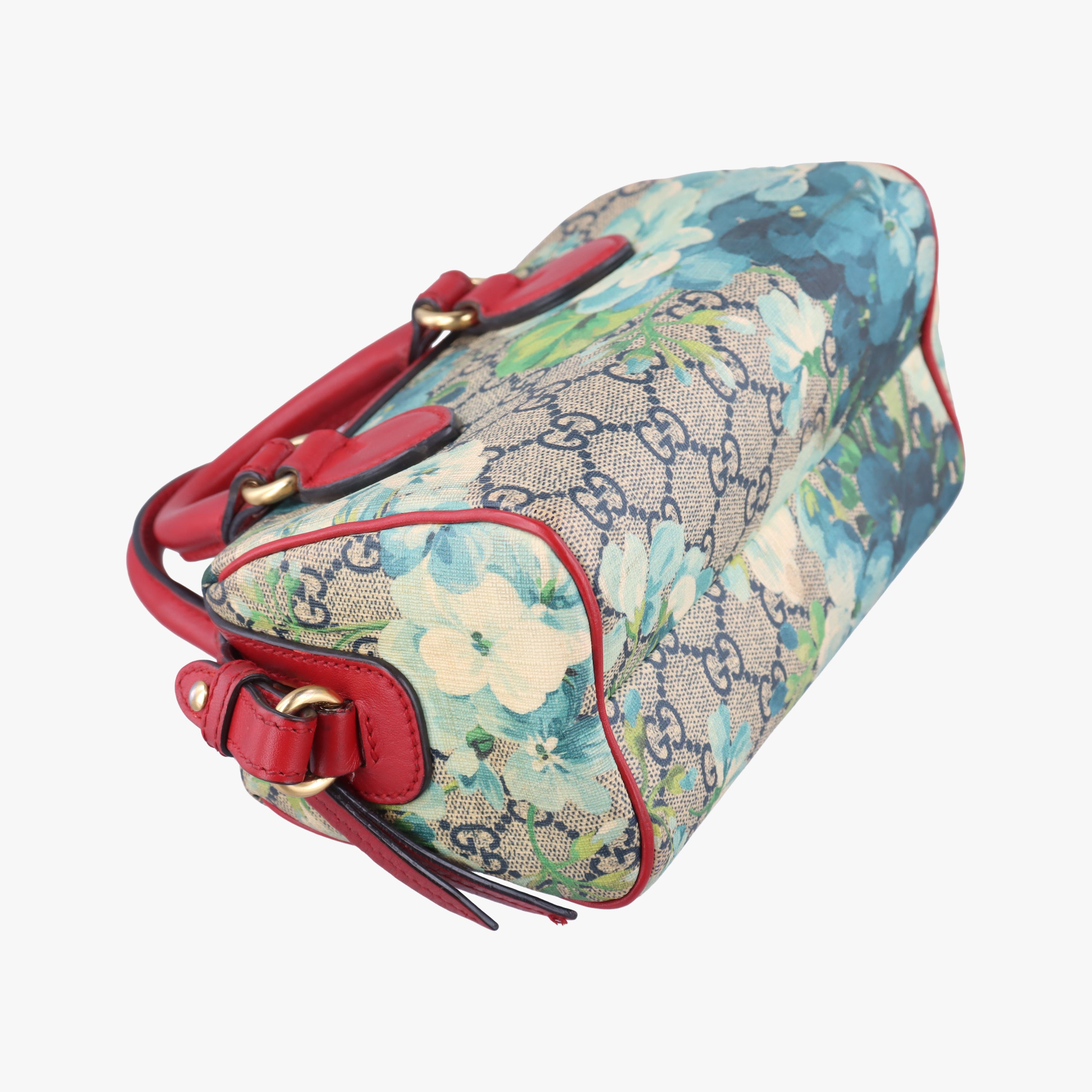 Pre-owned Gucci GG Blooms beige×Multicolour PVC coated canvas 546312 shoulderbag | stylenewstar