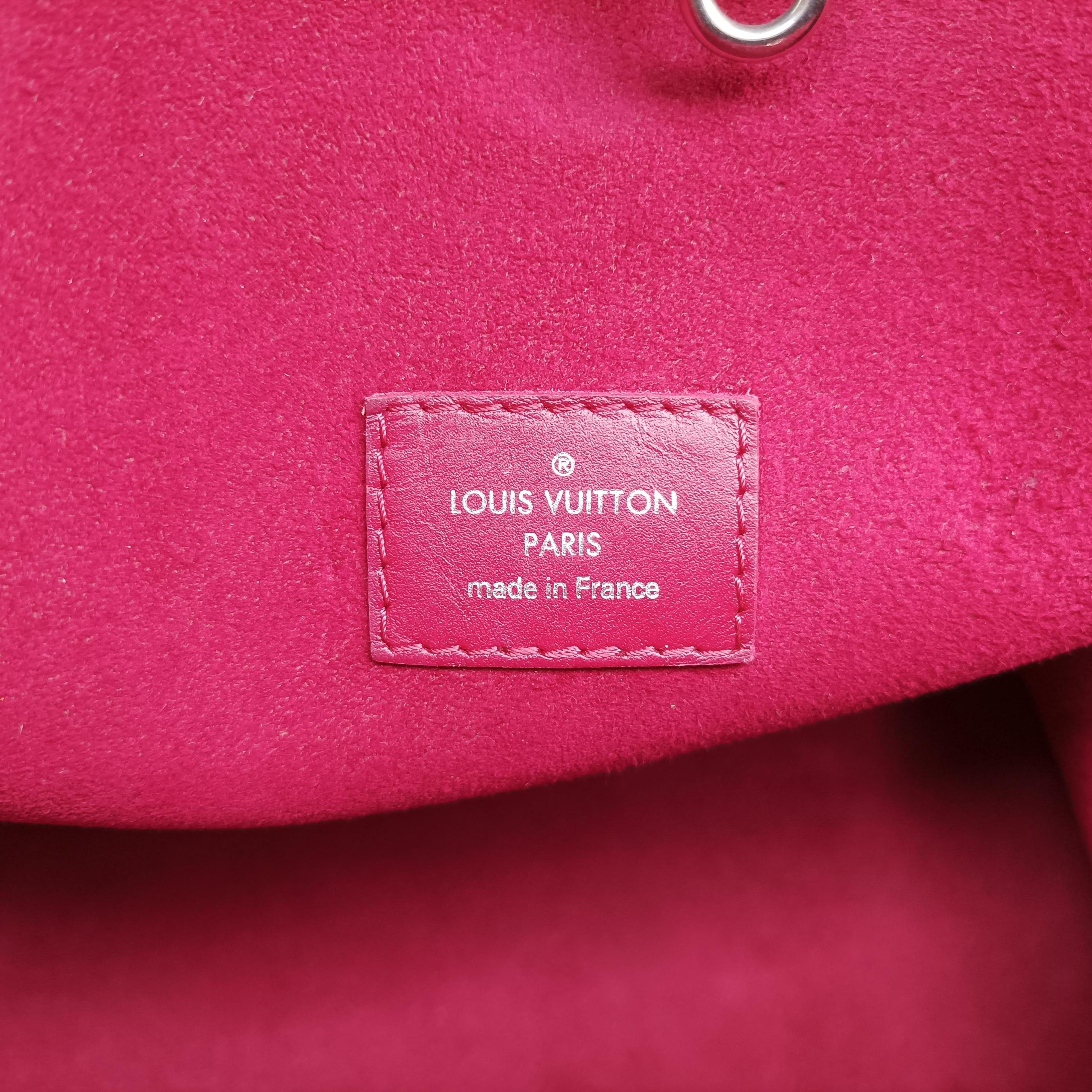 Pre-owned Louis Vuitton Neverfull MM Fuchsia EPI M40882 handbag | stylenewstar