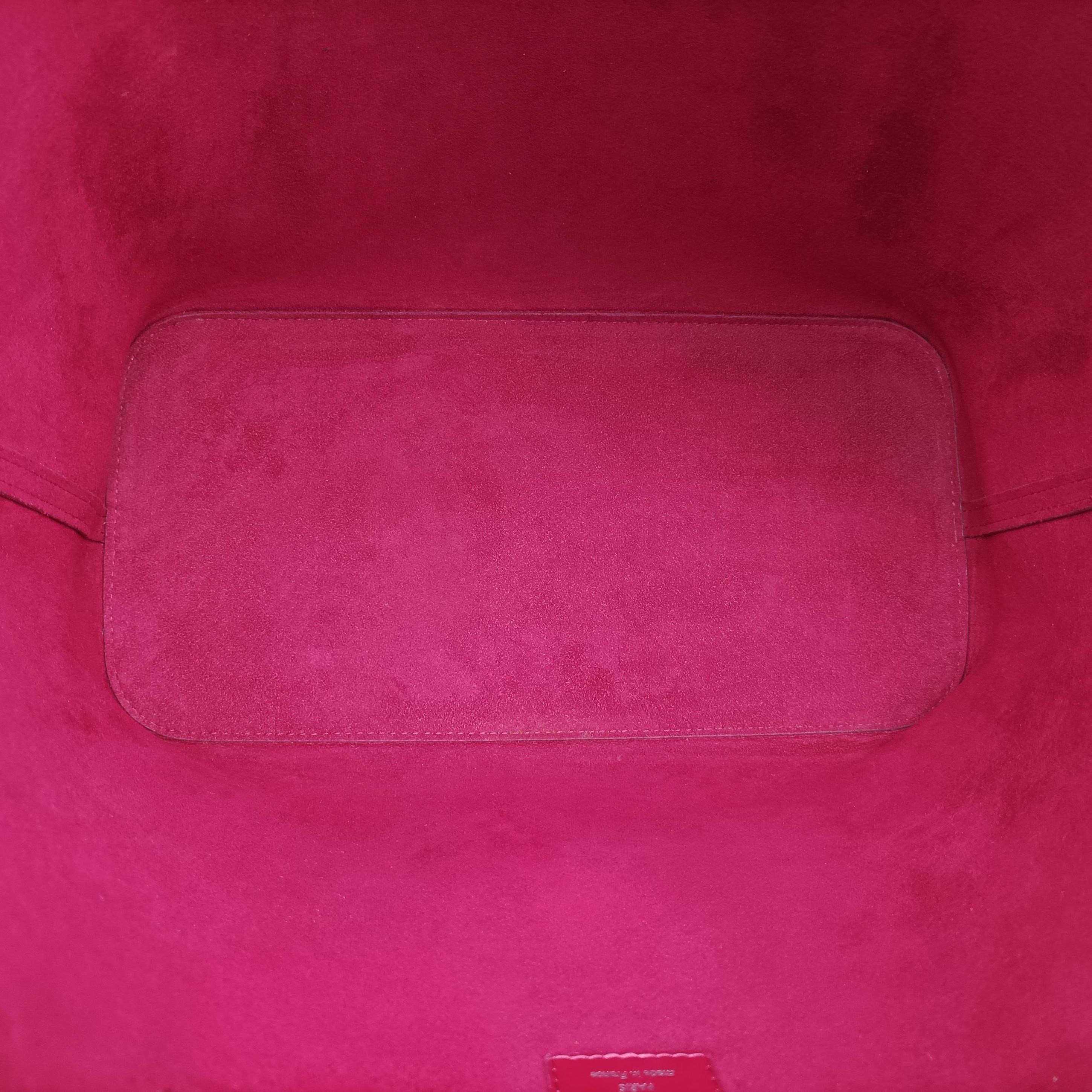 Pre-owned Louis Vuitton Neverfull MM Fuchsia EPI M40882 handbag | stylenewstar