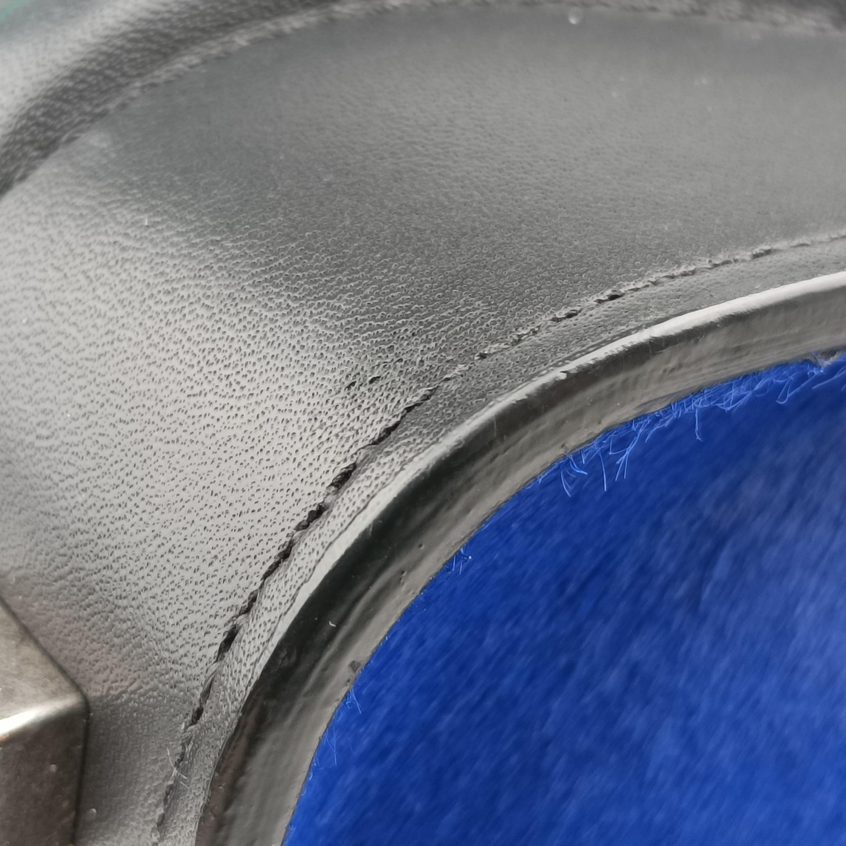 Secondhand Celine Luggage Nano Shopper Blue x Green x Black leather×ponyhair  handbag | stylenewstar