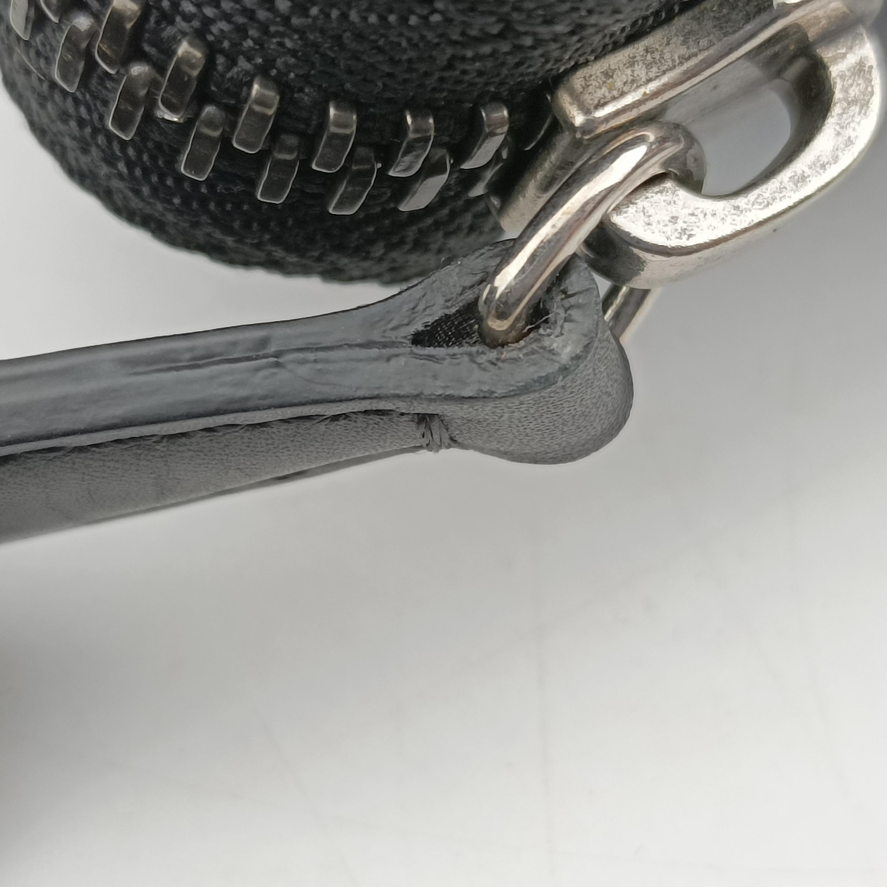 Secondhand Celine Luggage Nano Shopper Blue x Green x Black leather×ponyhair  handbag | stylenewstar