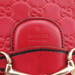 Vintage Gucci Emily Red Leather 295402 shoulderbag | stylenewstar