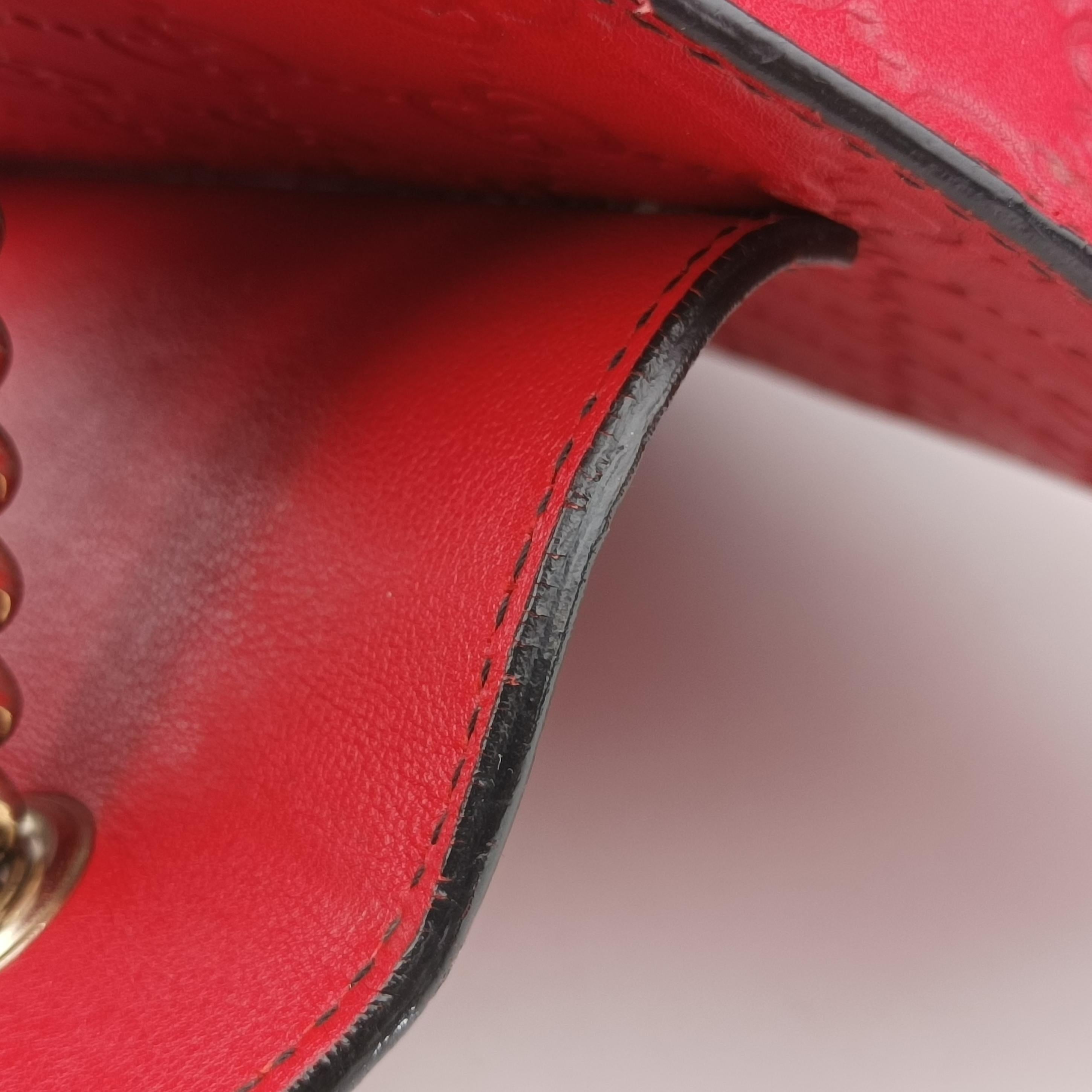 Vintage Gucci Emily Red Leather 295402 shoulderbag | stylenewstar