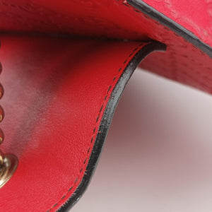 Vintage Gucci Emily Red Leather 295402 shoulderbag | stylenewstar