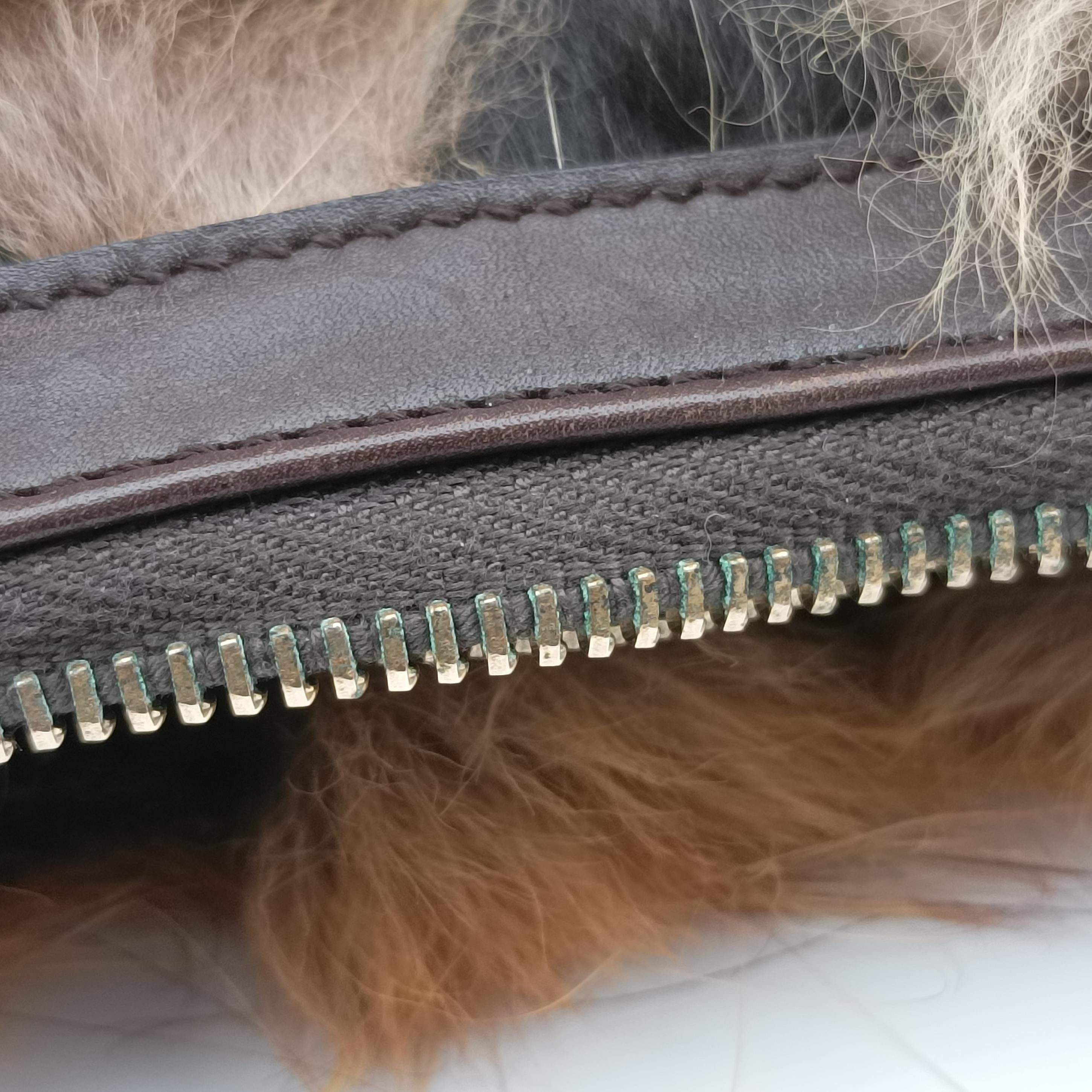 Pre-owned Gucci Bamboo Ring Hobo Brown mink 131038 handbag | stylenewstar