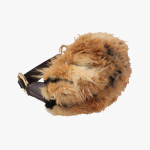 Pre-owned Gucci Bamboo Ring Hobo Brown mink 131038 handbag | stylenewstar