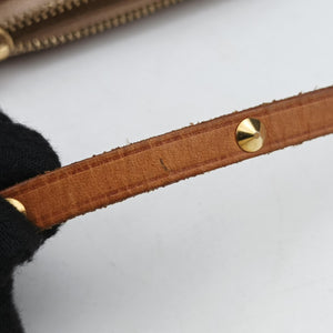 Pre-owned Louis Vuitton Pochette Accessory Pouch brown×Pink Cherry Blossom M92006 handbag | stylenewstar