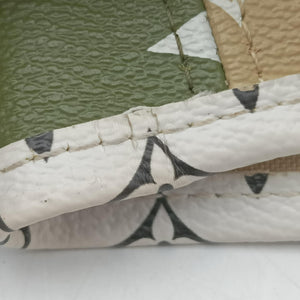 Pre-owned Louis Vuitton Neverfull MM Green Monogram Giant M44568 shoulderbag | stylenewstar