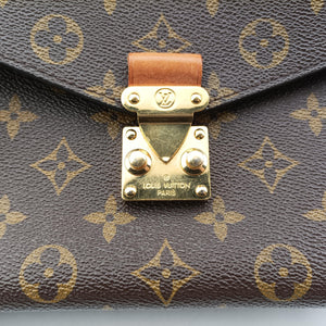 Pre-owned Louis Vuitton Pochette Metis MM Brown Monogram Canvas M44875 shoulderbag | stylenewstar