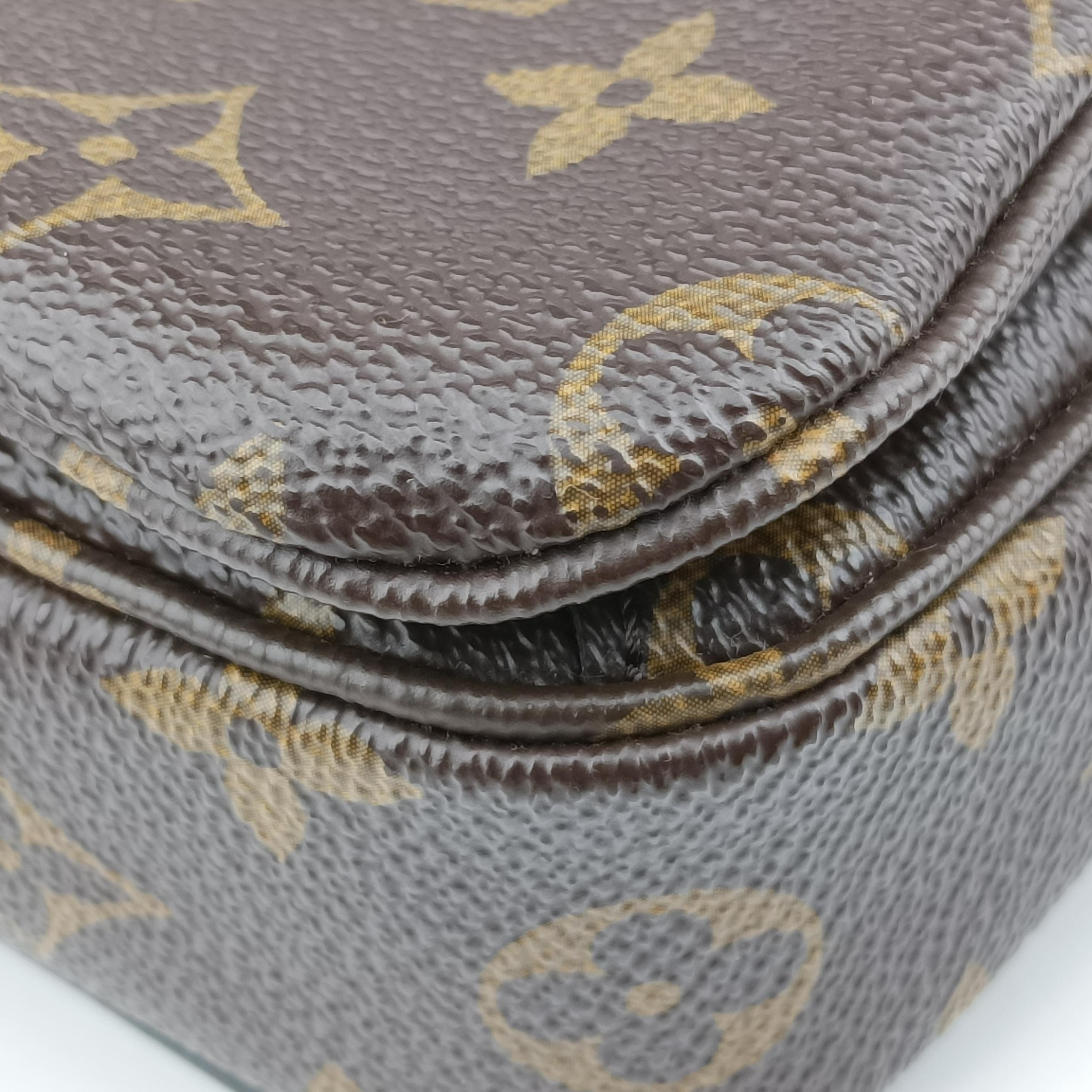Pre-owned Louis Vuitton Pochette Metis MM Brown Monogram Canvas M44875 shoulderbag | stylenewstar