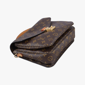 Pre-owned Louis Vuitton Pochette Metis MM Brown Monogram Canvas M44875 shoulderbag | stylenewstar
