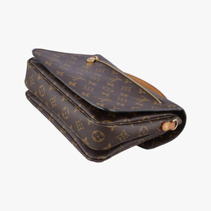 Pre-owned Louis Vuitton Pochette Metis MM Brown Monogram Canvas M44875 shoulderbag | stylenewstar