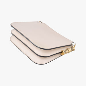 Secondhand Fendi Touch Beige Leather 8BT349 shoulderbag | stylenewstar