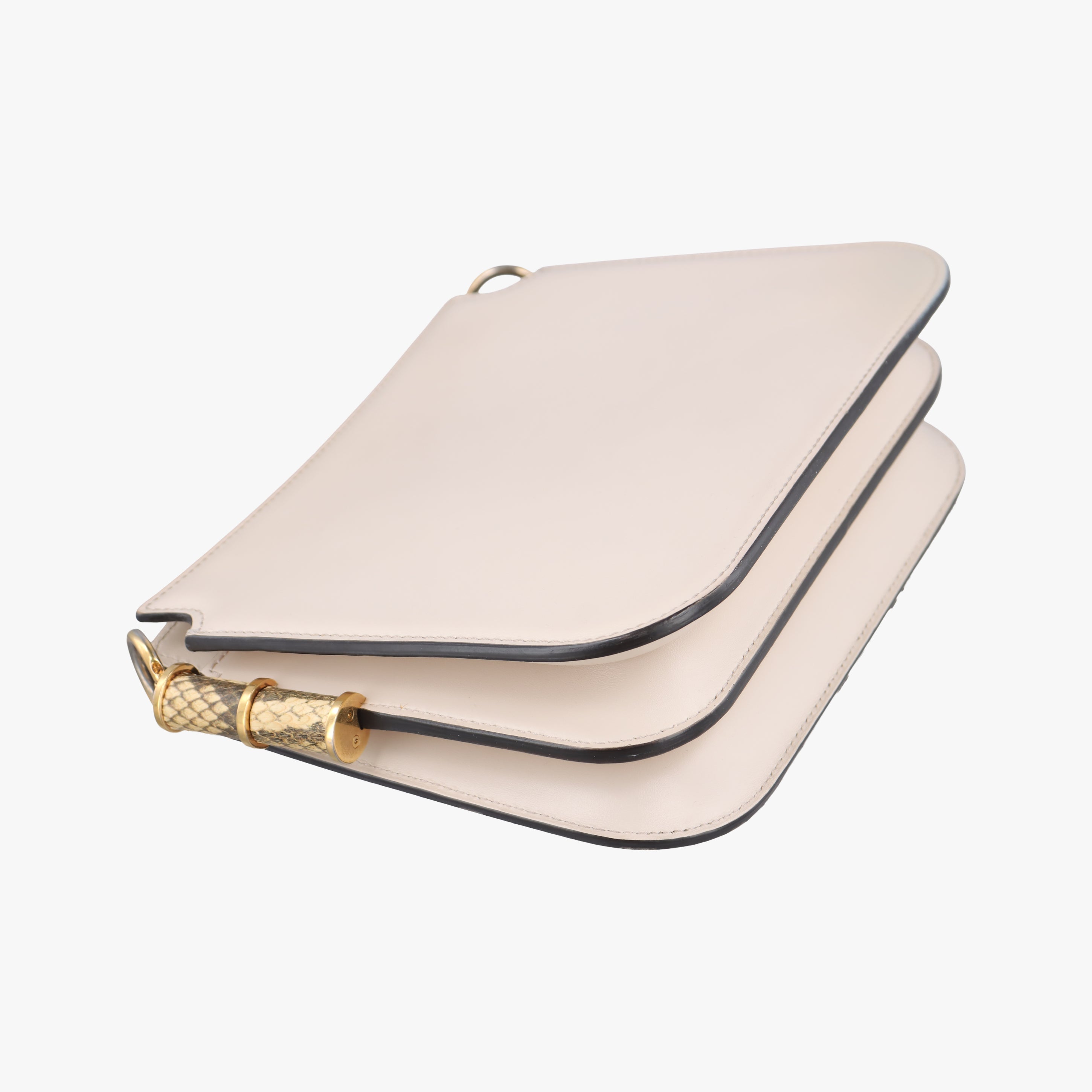 Secondhand Fendi Touch Beige Leather 8BT349 shoulderbag | stylenewstar