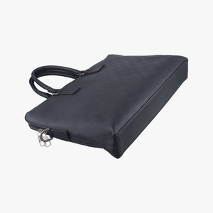 Pre-owned Louis Vuitton Porte Documents Jour Noir Damier Graphite N48224 handbag | stylenewstar