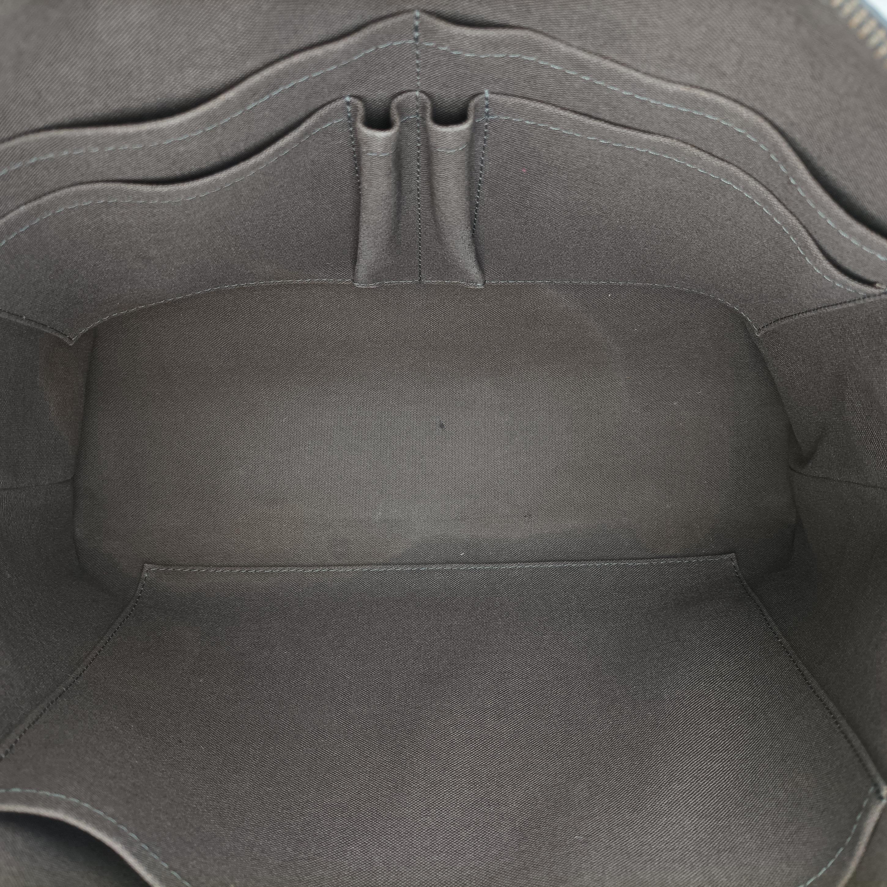 Pre-owned Louis Vuitton Porte Documents Jour Noir Damier Graphite N48224 handbag | stylenewstar