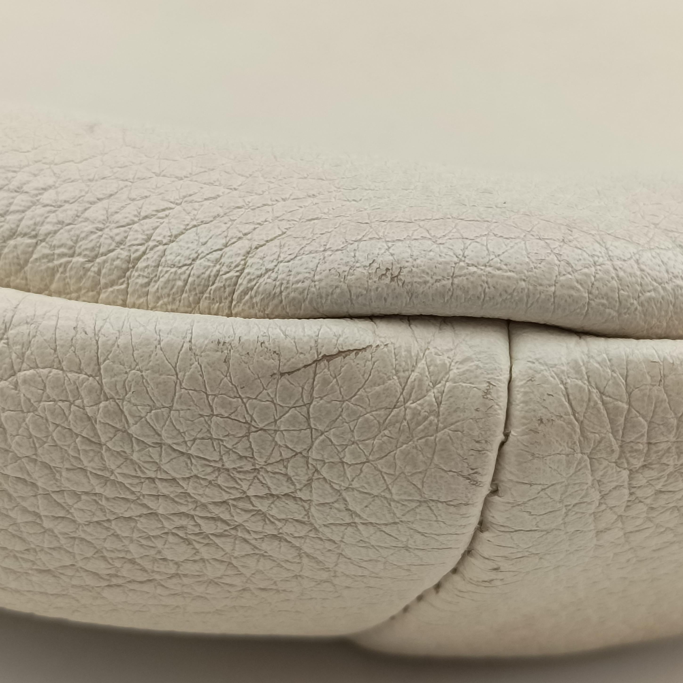 Pre-owned Gucci Gucci print White Leather 530412 bum bag/waist bag | stylenewstar