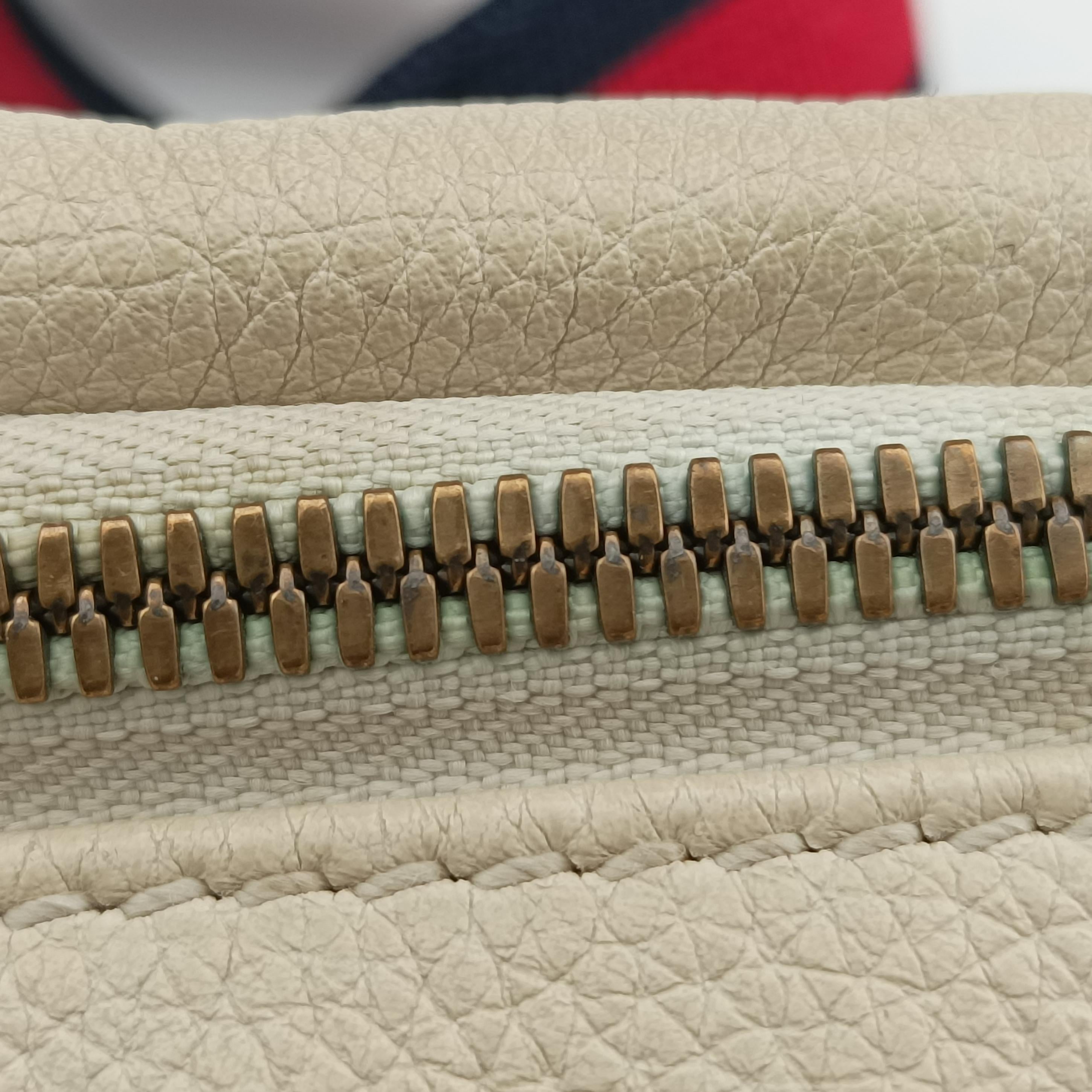 Pre-owned Gucci Gucci print White Leather 530412 bum bag/waist bag | stylenewstar