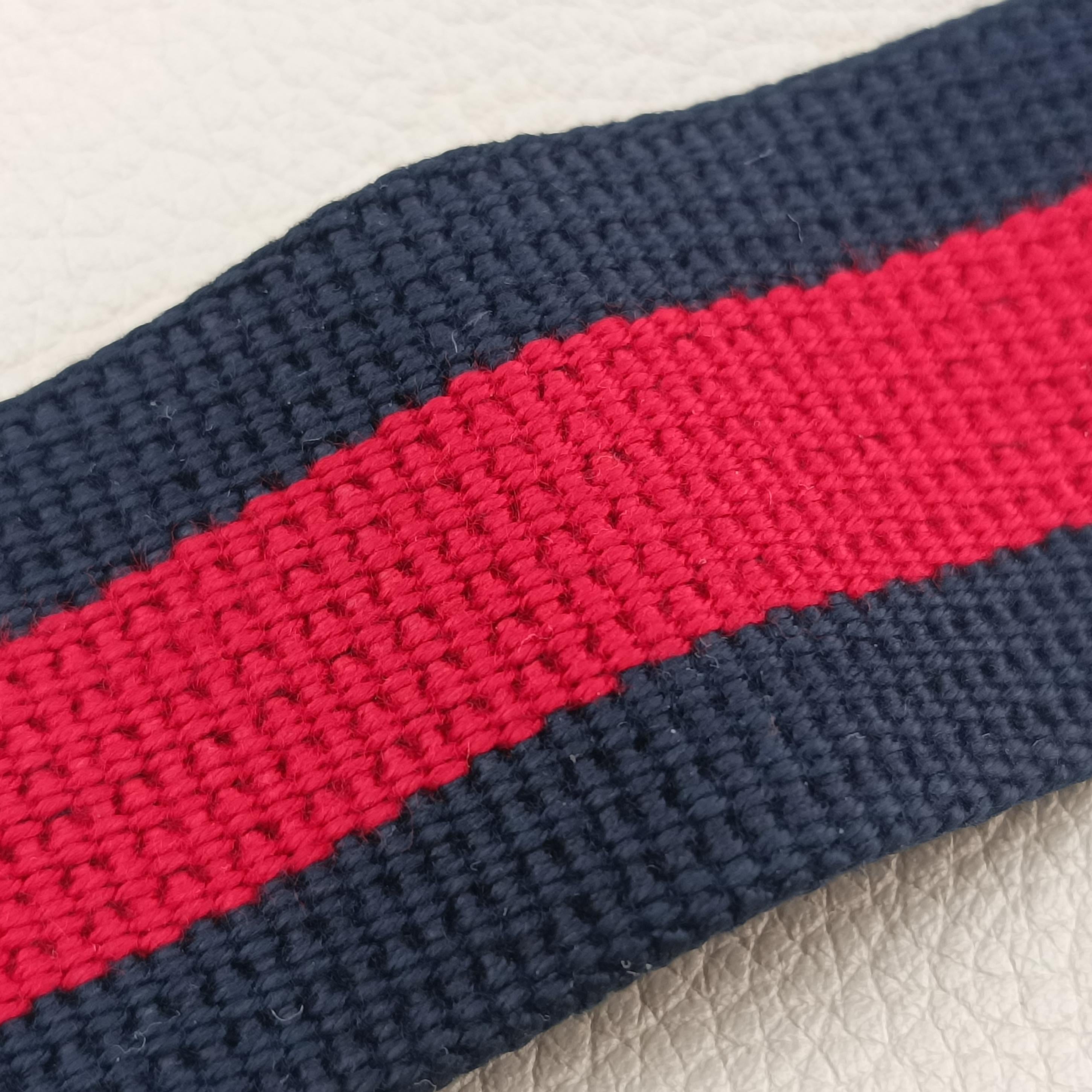 Pre-owned Gucci Gucci print White Leather 530412 bum bag/waist bag | stylenewstar