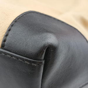 Pre-owned Gucci Sherry Line beige×Black×Red×Green canvas×leather 002.11 handbag | stylenewstar