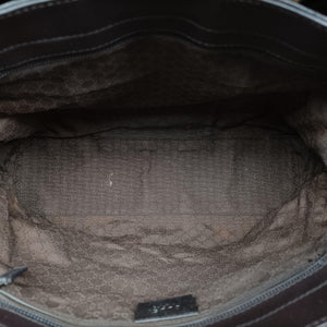 Pre-owned Gucci Sherry Line beige×Black×Red×Green canvas×leather 002.11 handbag | stylenewstar