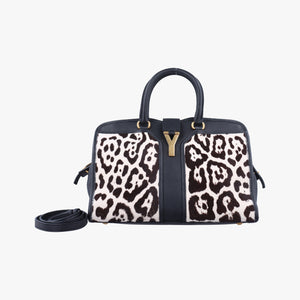 Pre-owned Yves Saint Laurent Cabas ChYc Mini Multicolour Leather×ponyhair 297957 shoulderbag | stylenewstar