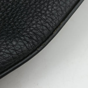 Pre-owned Gucci Bamboo Fringe Tassel Bucket Black Leather 387613 shoulderbag | stylenewstar